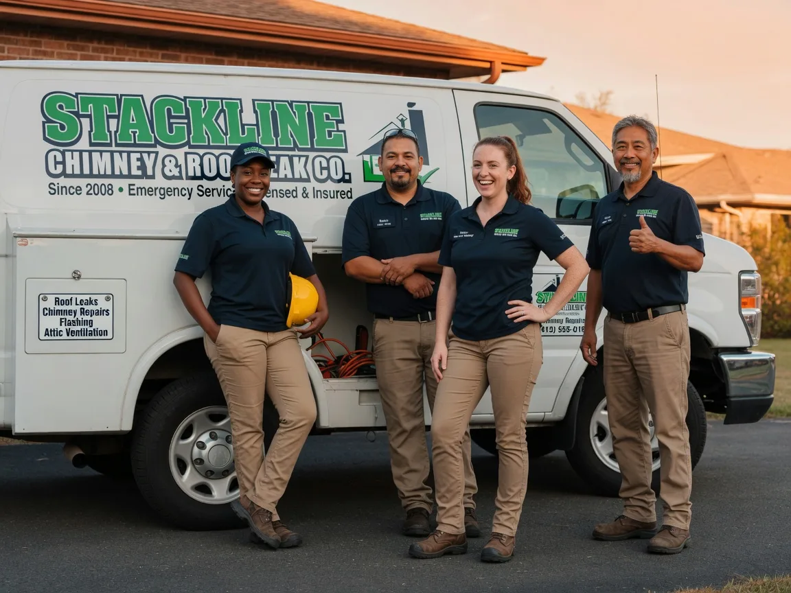 Chimney flashing repair company in Gibson, PA